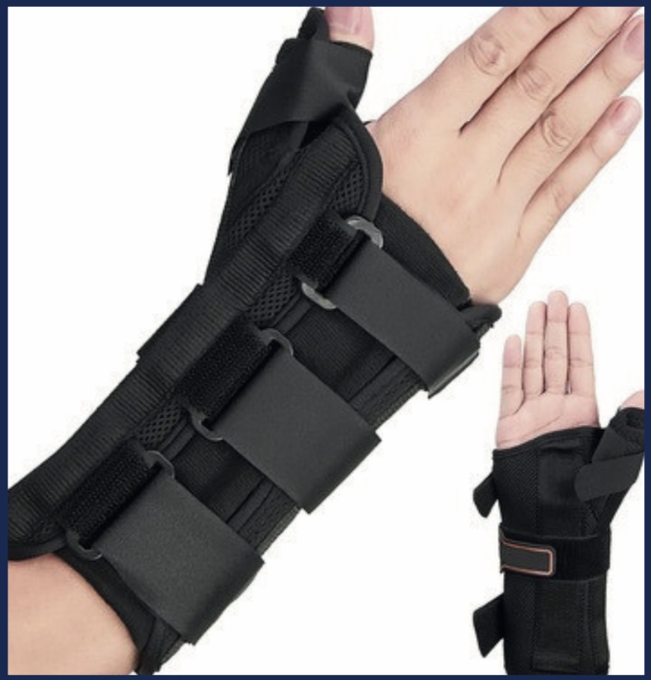 Wrist Brace with Thumb Support — Scanda Enterprises, Moosapet, Hyderabad